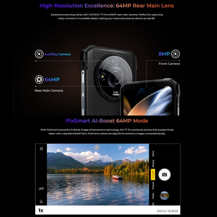 HOTWAV T7 Rugged Phone, 6GB+256GB, 6280mAh, 6.6 inch Android 13 MT8788 Octa Core, Network: 4G, OTG HOTWAV T7 Rugged Phone, 6GB+256GB, 6280mAh, 6.6 inch Android 13 MT8788 Octa Core, Network: 4G, OTG